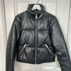 Levi’s vegan leather puffer XS